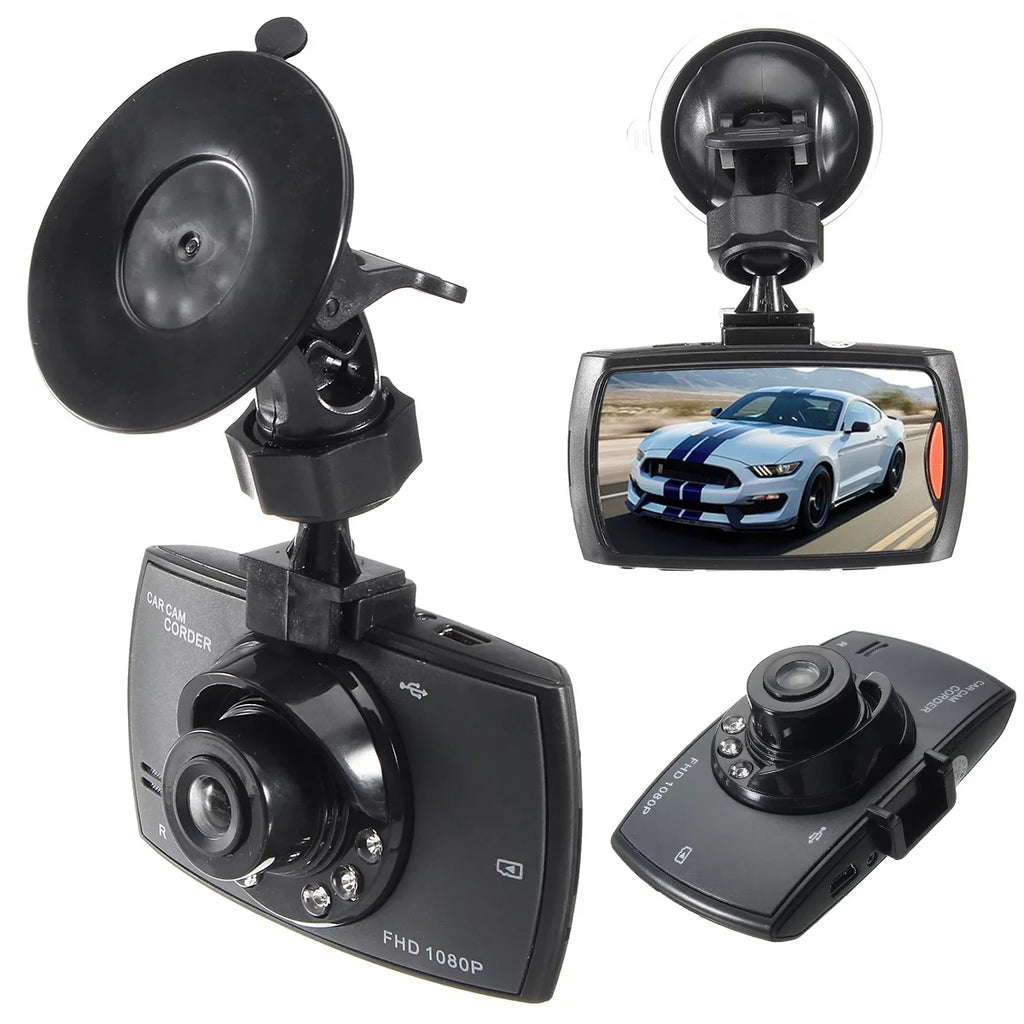 1080P Dual Lens  Dash Cam Video Recorder  Night Vision 6  Camera