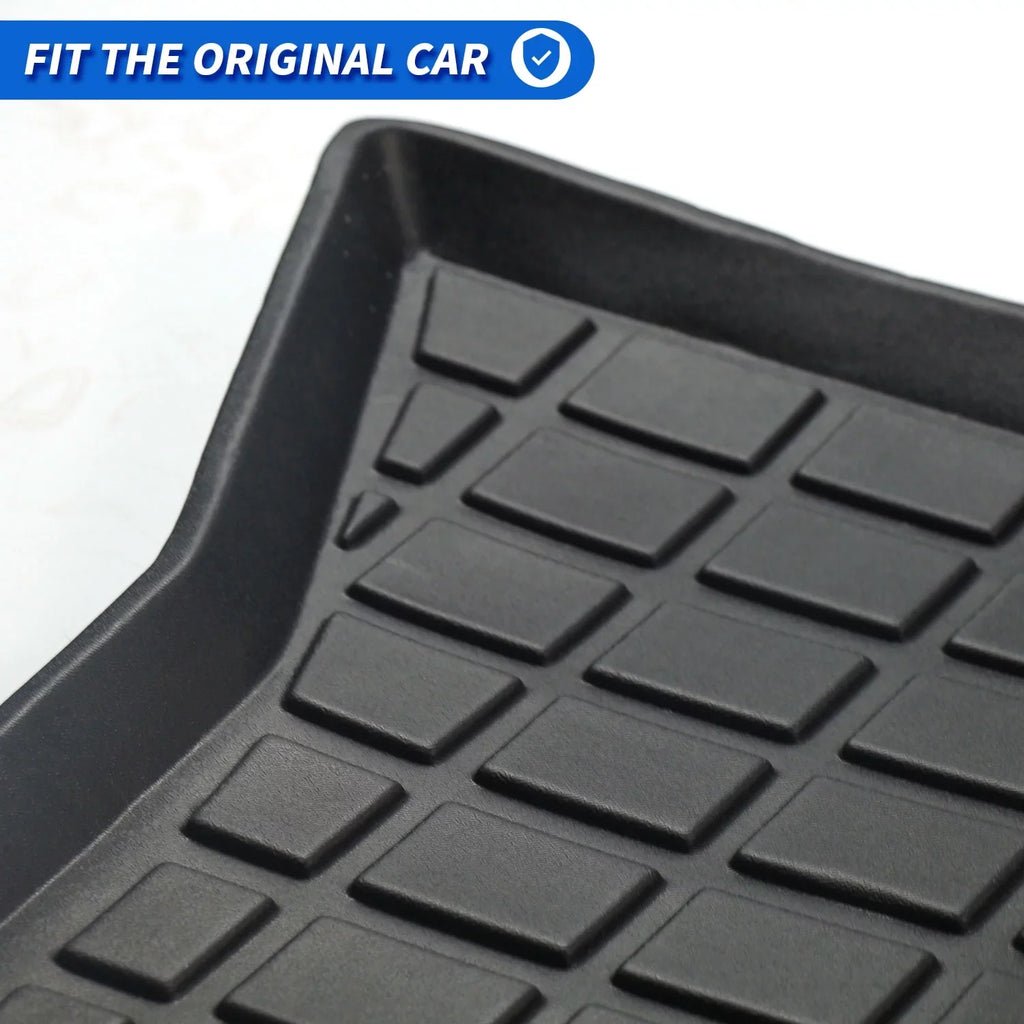 Cargo Liner Fit 2020 Tesla Model Y 7-Seat All Weather Rear Trunk Cover Cargo Tray Floor Mat for Tesla Model Y 2020  Accessory , Black