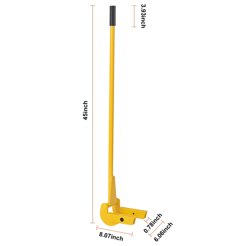 Pallet Buster Deck Wrecker Pallet Tool Pry Bar 41-Inch Handle 2000 lbs