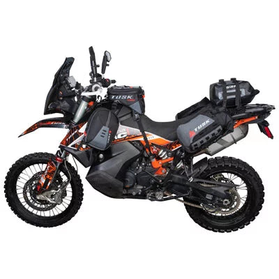 Tusk Excursion Rackless Luggage System w/ X-Small Dry Duffel Tail Bag Standard Heat Shield For   650 Strada 2013-2014