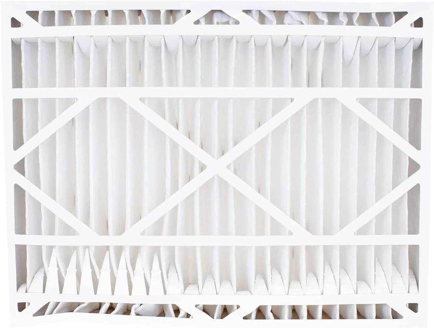 Filterbuy 20x25.25x3.5  8 Pleated   Furnace Air Filters for Aprilaire Space-Gard 102/2120 (3-Pack)