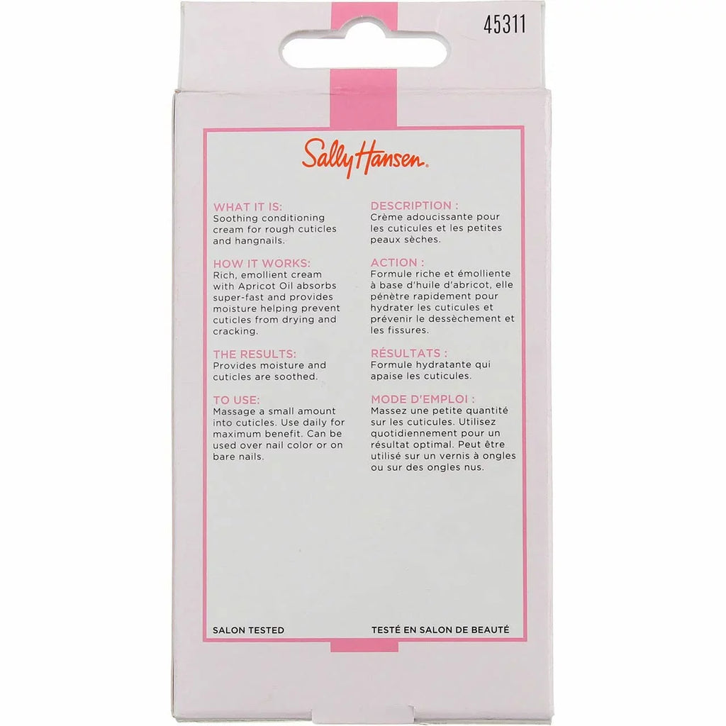 Say Goodbye to Dry Cuticles with Sally Hansen Cuticle Massage Cream - 6 Pack Bundle Deal