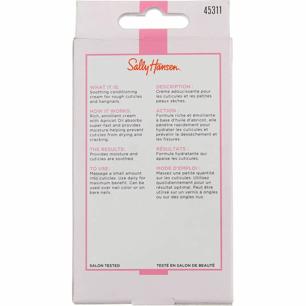 Say Goodbye to Dry Cuticles with Sally Hansen Cuticle Massage Cream - 6 Pack Bundle Deal