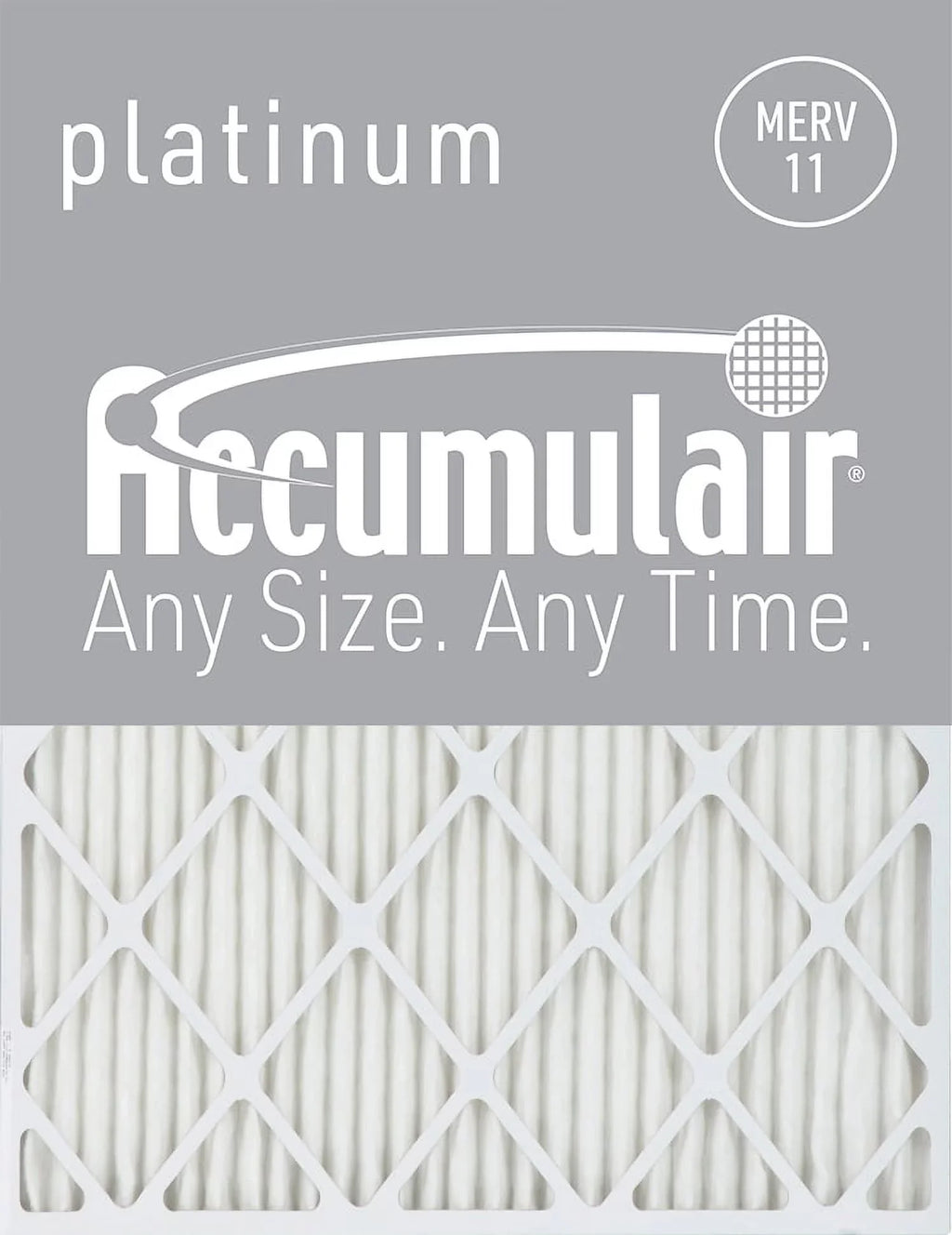 Accumulair Platinum 20x25x6  11 Air Filters (6 Pack)