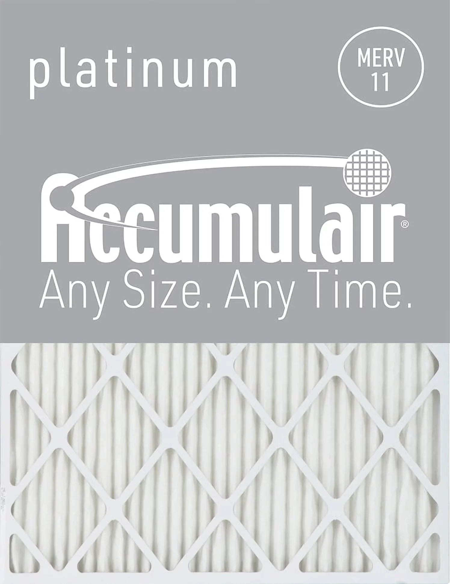 Accumulair Platinum 20x25x6  11 Air Filters (6 Pack)