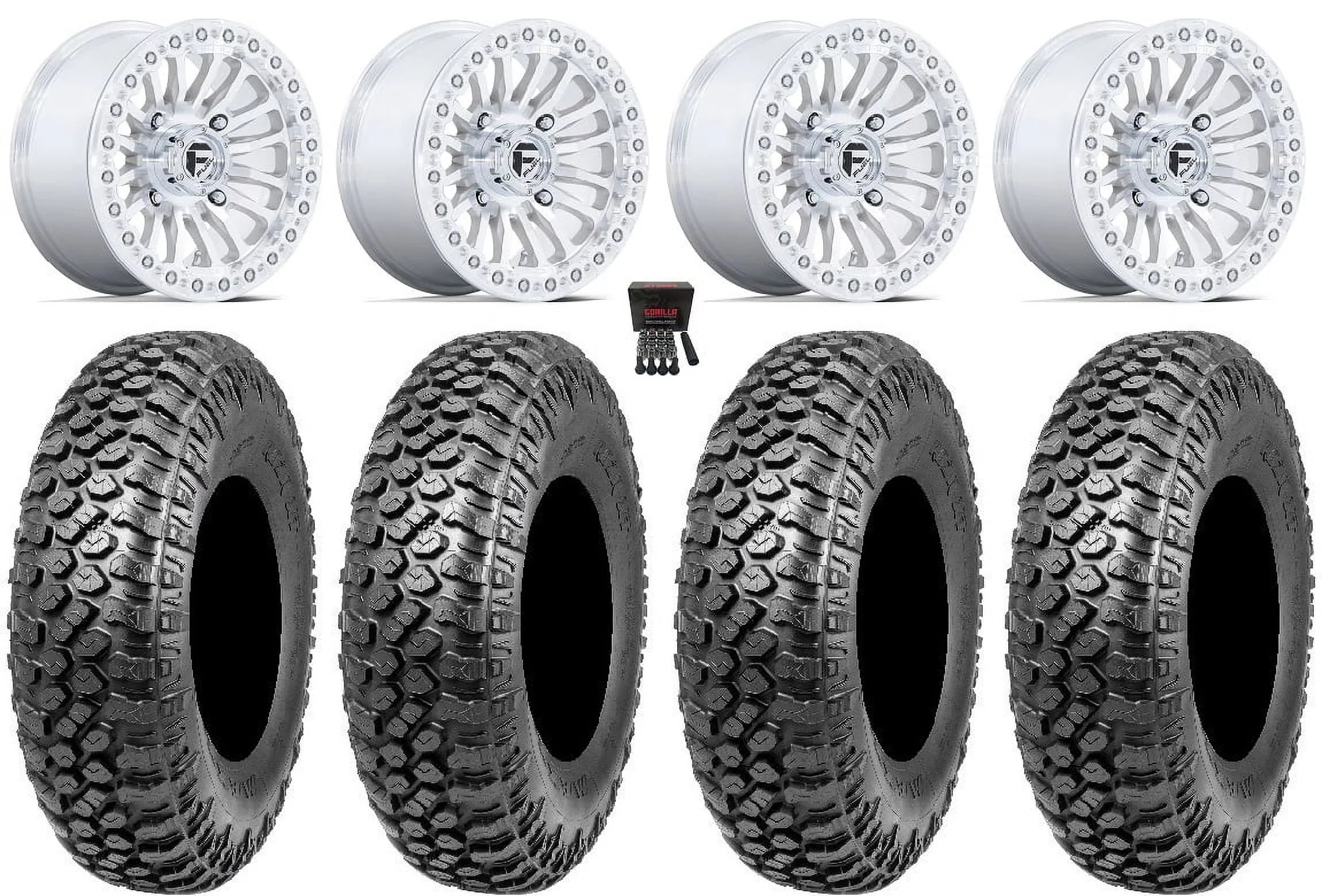 Fuel Rincon Bdlk 15" Wheels Mh 32"   Tires Polaris   1000 /   / Ranger  900/1000