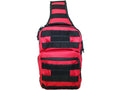 Sling Utility Bag, Red/Black Trim,