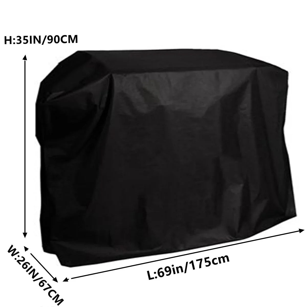 Heavy Duty 600D Polyester Cover Fits 5482 Blackstone 36 inches Griddle Cooking Station with Hood,Also for Blackstone 28 inch ,Outdoor Flat Top Gas Grill Cover with Straps