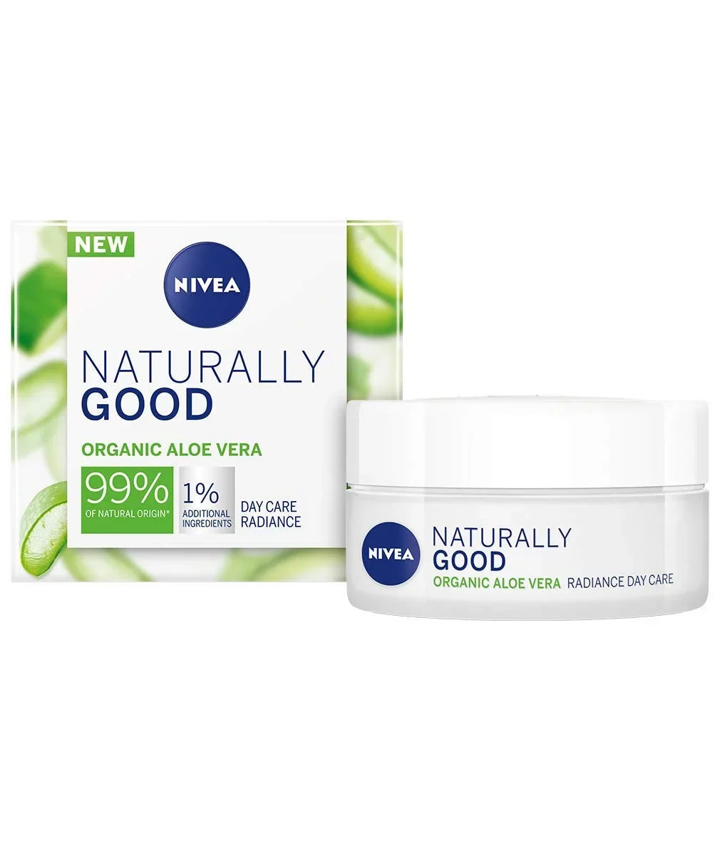 Nivea Naturally Good Cream Day Care Radiance Aloe Vera 50Ml