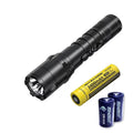 Combo: Nitecore P20 V2 Tactical  Flashlight -  -L2 V6 - 1100 Lumens w/NL189 Battery +2x Free Eco-Sensa CR123A Batteries