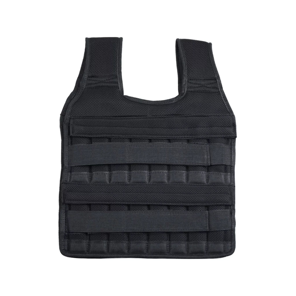 ZiSUGP Adjustable Weighted Vest Men Women Sport Weighted Vest Workout Equipment Body Weight Vest for Adult Exercise Strength Training Fitness ( Weight Plates Not Included )
