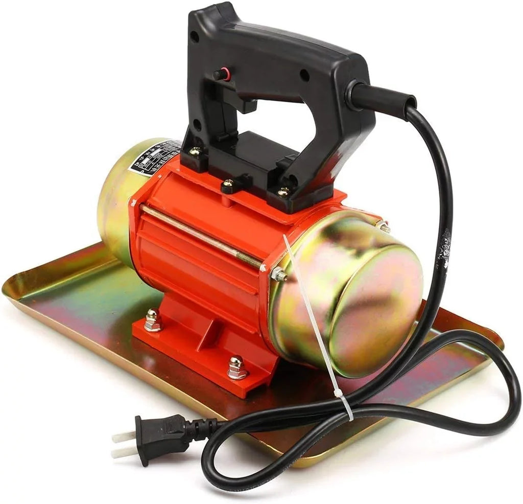 PreAsion Portable Handheld Cement Vibrating Machine Troweling Concrete Vibrator Concrete Flat Plate Vibrator 220V 250W