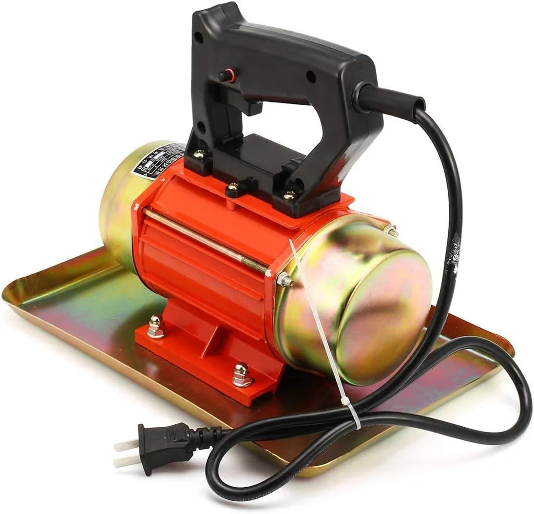 PreAsion Portable Handheld Cement Vibrating Machine Troweling Concrete Vibrator Concrete Flat Plate Vibrator 220V 250W
