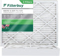 Filterbuy 20x23x4  8 Pleated   Furnace Air Filters (2-Pack)