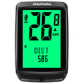 Wireless Bike Computer, Multi-Functional Bike Speedometer, IPX6 Waterproof Large Screen Cycle Computer Automatic Wake-up  Backlight Display