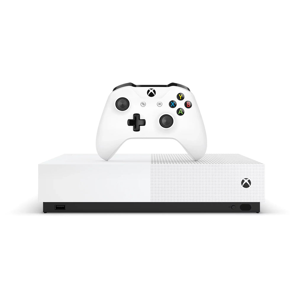 Restored Microsoft Xbox One S 1TB All-Digital Edition Console Disc-free No Game -00050 () (Refurbished)