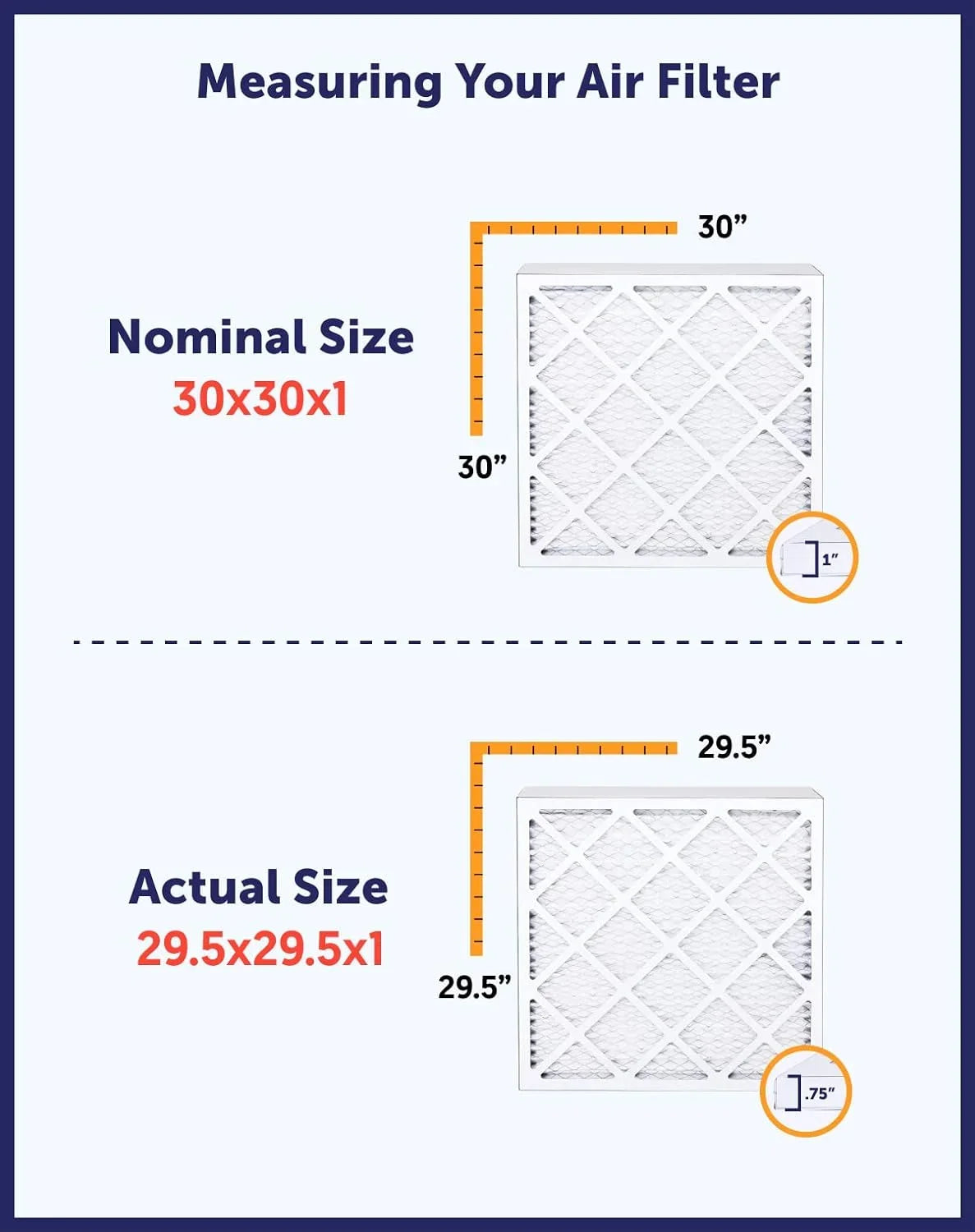 Filter King 15.5x53.5x1 Air Filter | 4- |  8  Pleated A/C Furnace Filters |    | Actual Size: 15.5 x 53.5 x .75"
