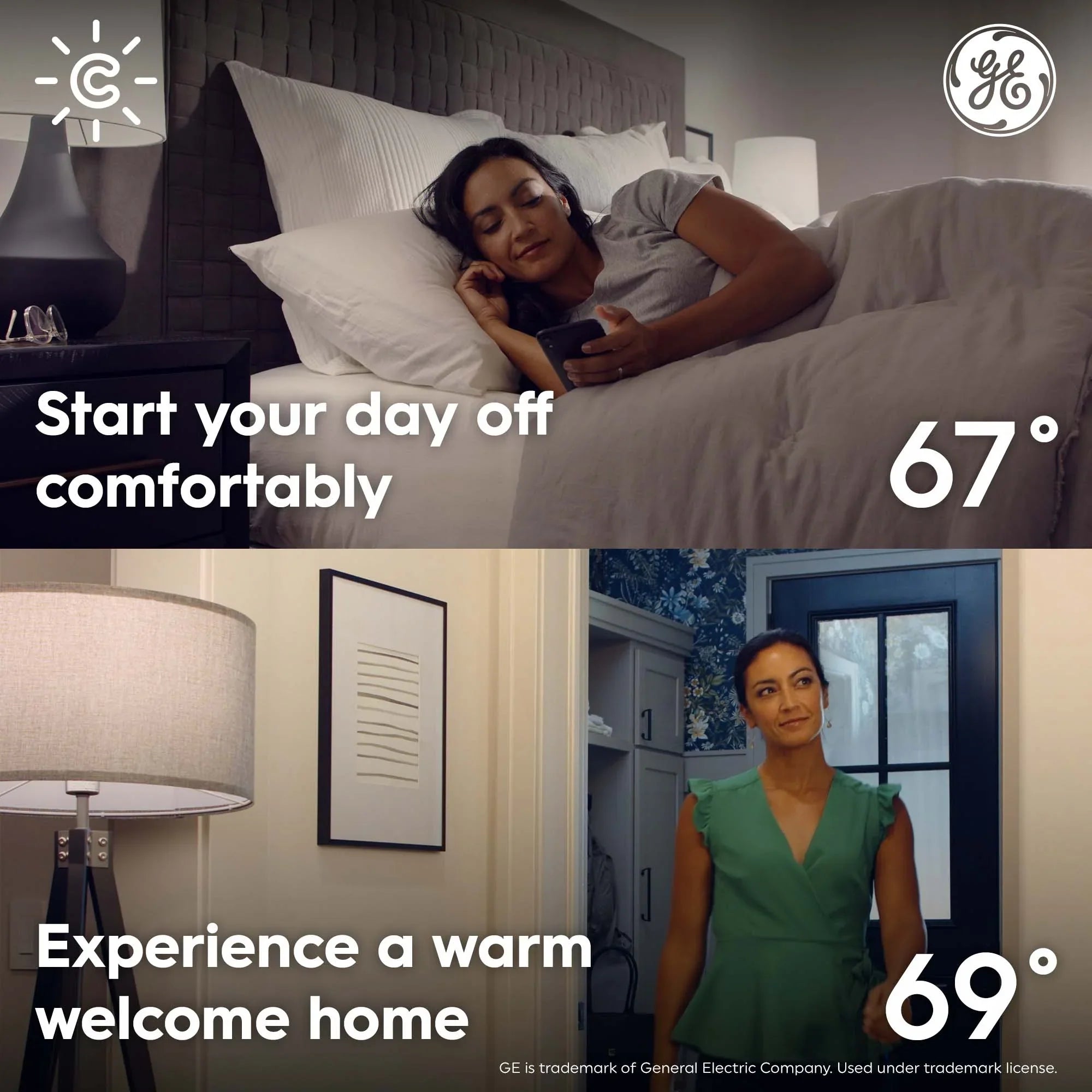 Smart Temperature Sensor, Thermostat Sensor, Humidity Sensor, Works with  Smart Thermostat (Sold Separately), Set Schedules in  App (1 Pack)