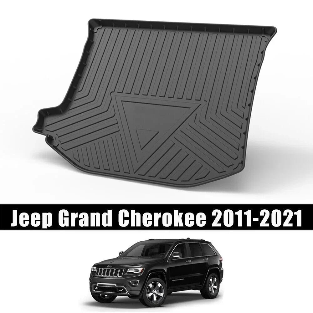 Trunk Mats Material 3D Molded Protection For Jeep Grand Cherokee 2011-2021 Cargo Mats