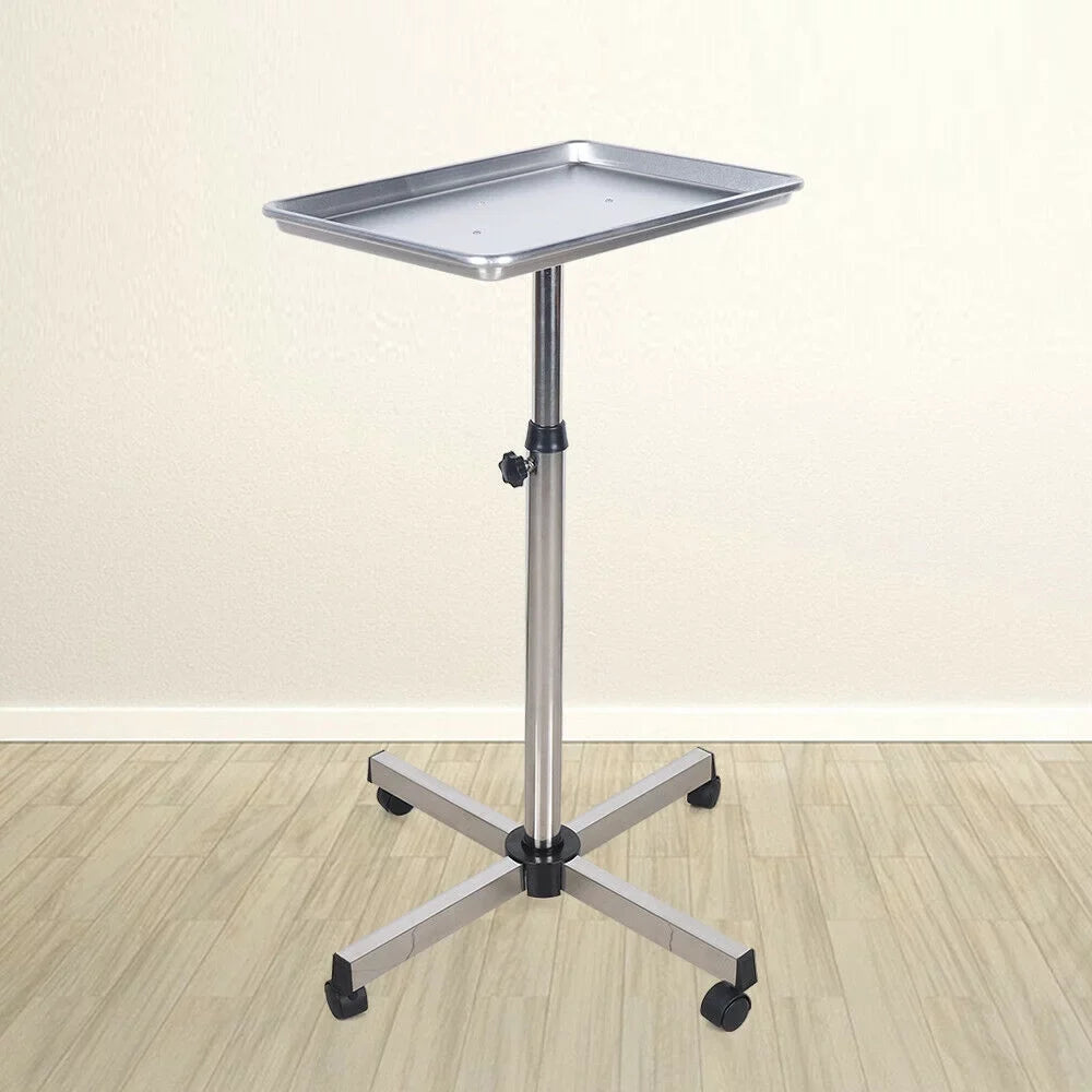 Mobile Cart Rolling Cart Dentistry Clinics Beauty Salon Stand Rack Tray Trolley