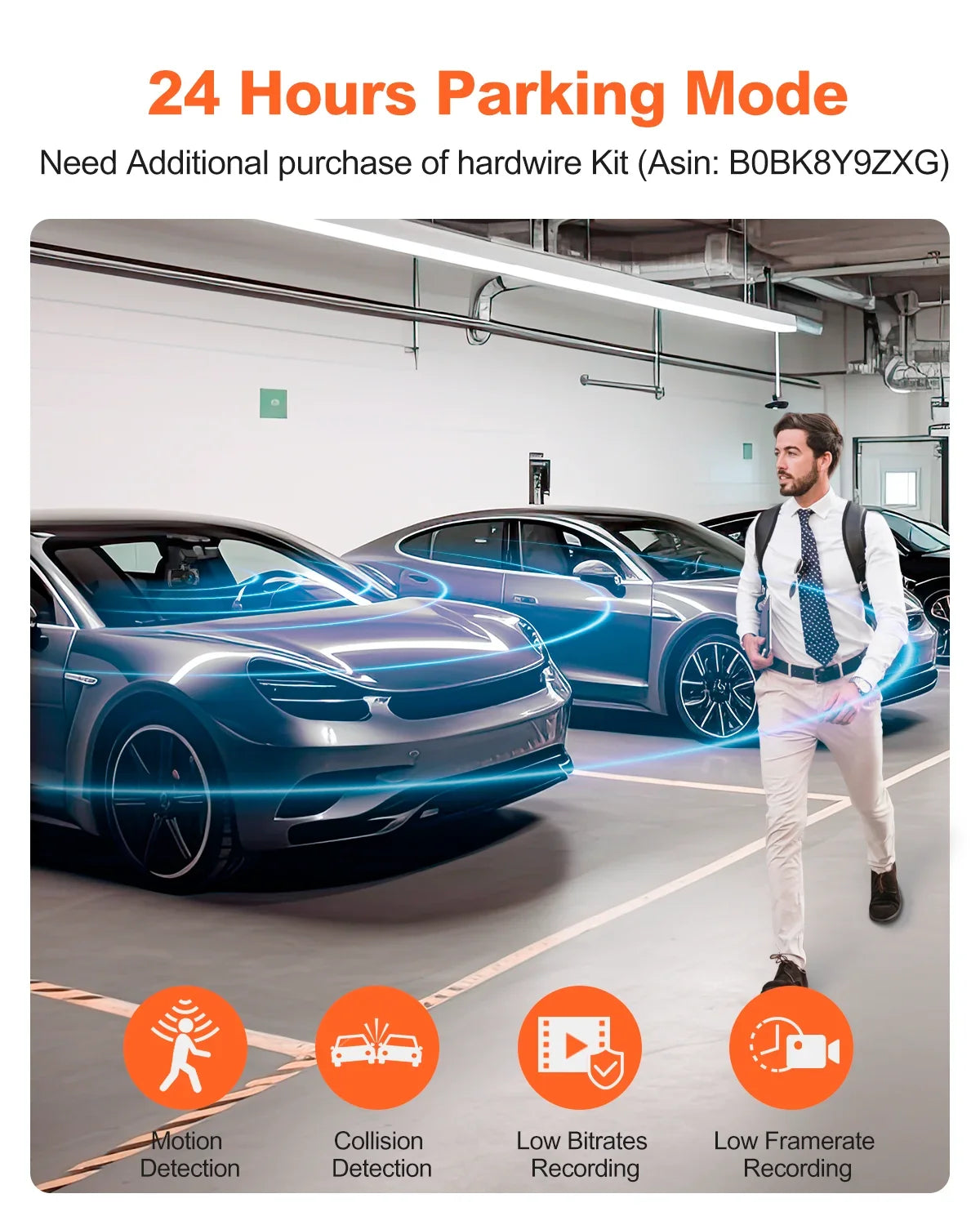 Yeecore 4K Dual Dash Cam 5G WiFi , Real 4K+ 1080P Dash Cam Front and Rear, 3"  Super Night Vision, Parking Mode, Dash Camera for Cars with App, G-Sensor, Accident Record