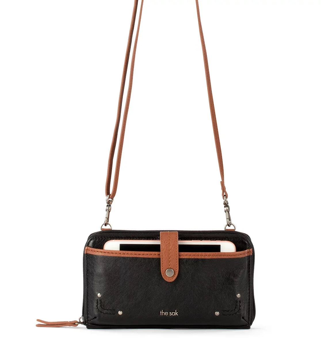 The Sak Iris Smartphone Crossbody , Leather
