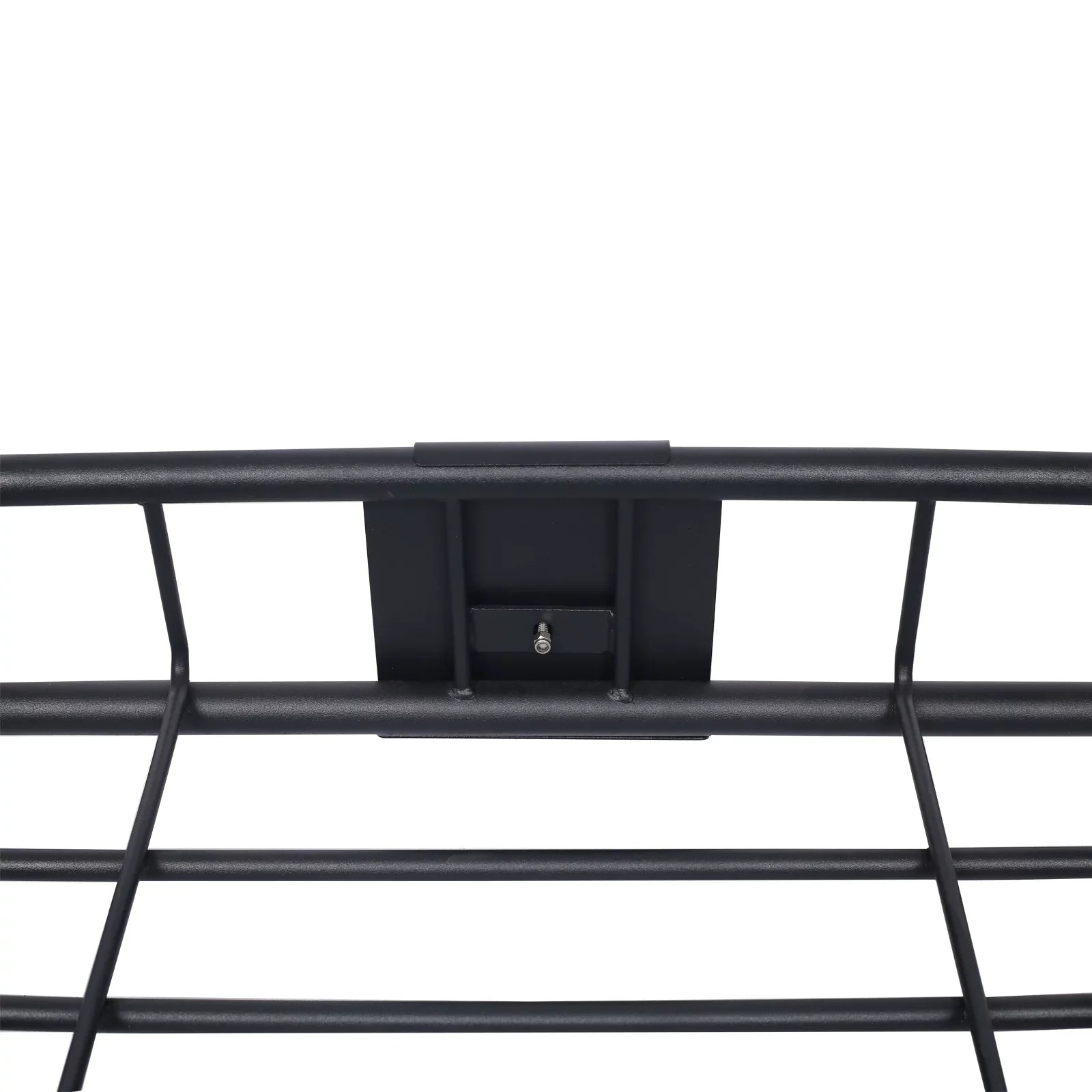 Universal Fit Black Steel Top Mount Roof Rack 43" Heavy-Duty Steel Weatherproof - Rooftop Cargo Carrier Basket