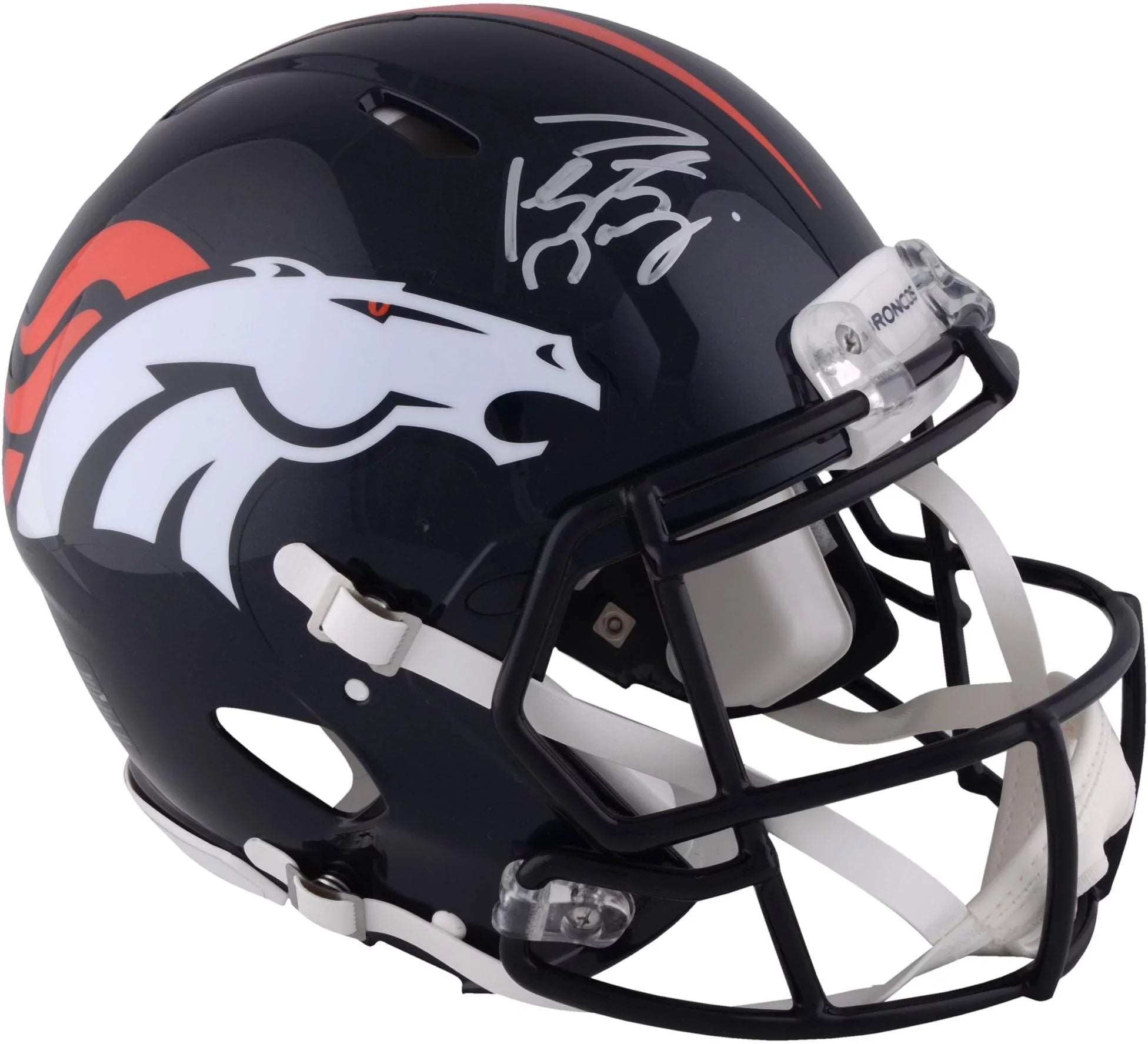 Peyton Manning Denver Broncos Autographed Riddell Speed Pro-Line Helmet - Fanatics Authentic Certified