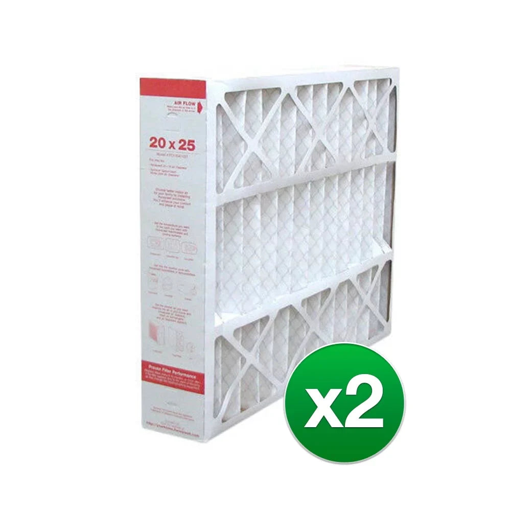 Honeywell FC200E1037 Compatible 20x25x5 Merv 11   Furnace Air Filter  - 2 Pack