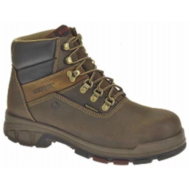W10314 07.0M Mens Cabor Boot Brown- 6 in. - Size 7 Medium