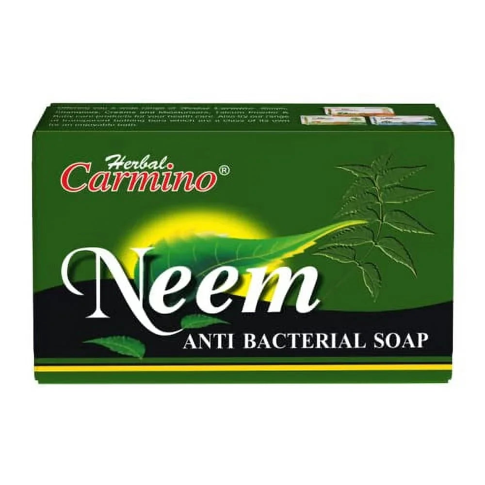 Carmino Neem Bathing Bar, 75G (Pack of 6)