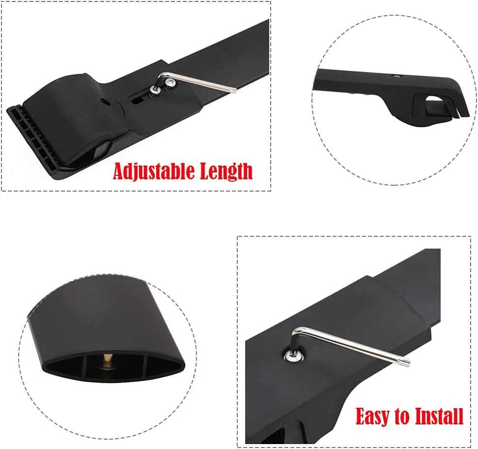 Cross Bars Roof Rack Fit for Jeep Cherokee 2014 - 2023 Luggage Rack Crossbar Cargo Carrier with Side Rails