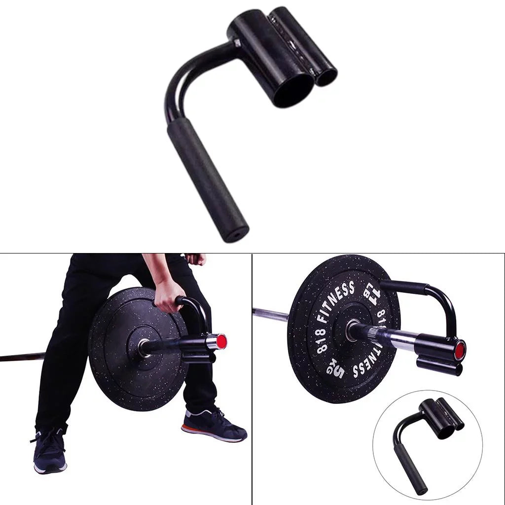 Barbell Handle - Row Landmine Attachment Weight Lifting Training Fitness Equipment for Tricep Exercises Deadlift Squat