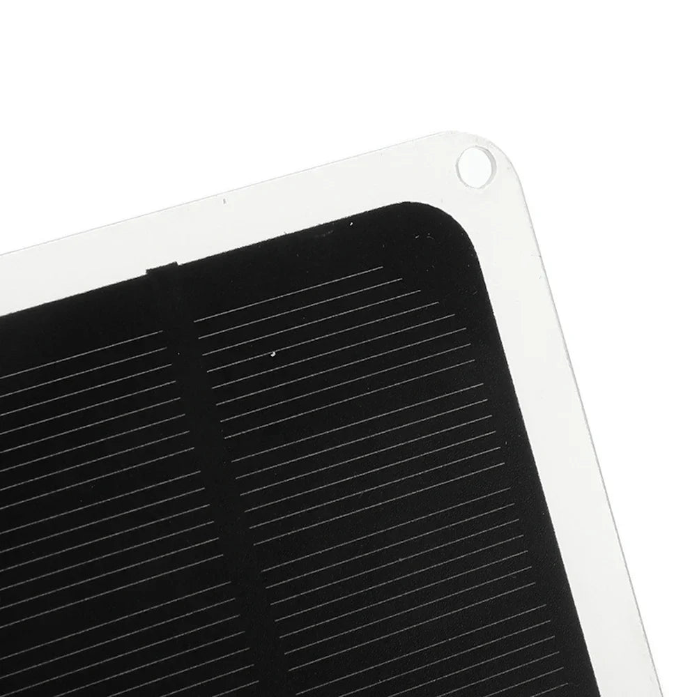 moobody 20W Removable Solar Panel, Portable Solar Power Recharger for Camping Hiking Car Light Fan