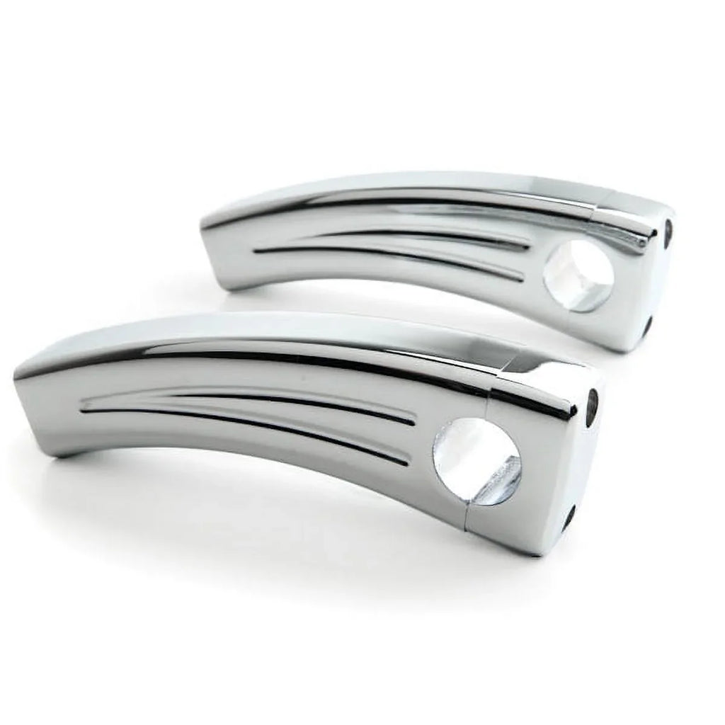 Krator 5.5" Chrome Motorcycle Handlebar Pullback Riser Compatible with Yamaha      350 400 500 600 650 750