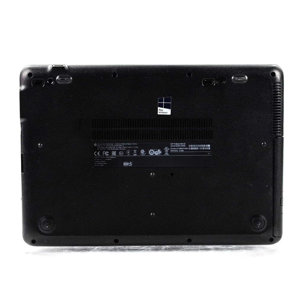 Used  ProBook 640 G2 14" Laptop Core i7 8GB 256GB  2.5" Integrated Graphics Win 10 Pro 1 Yr Wty B v.