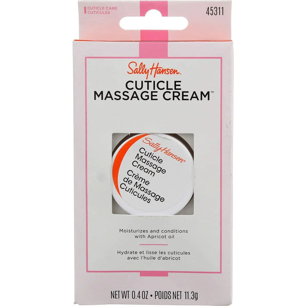 Say Goodbye to Dry Cuticles with Sally Hansen Cuticle Massage Cream - 6 Pack Bundle Deal