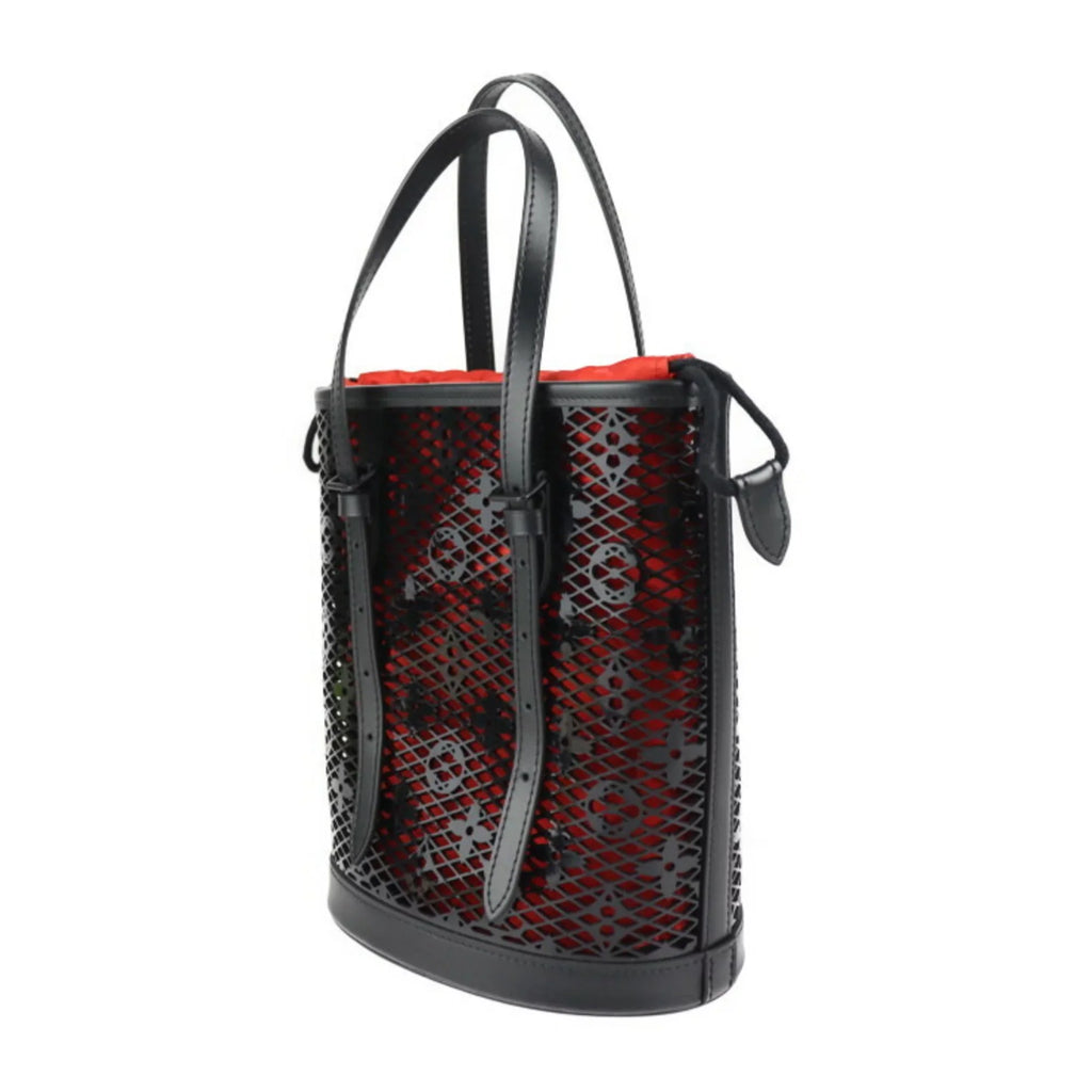 Pre-Owned   Louis Vuitton Race Bucket  Monogram Tote Bag M20352 Patent Calf Leather Black Shoulder (Like New)