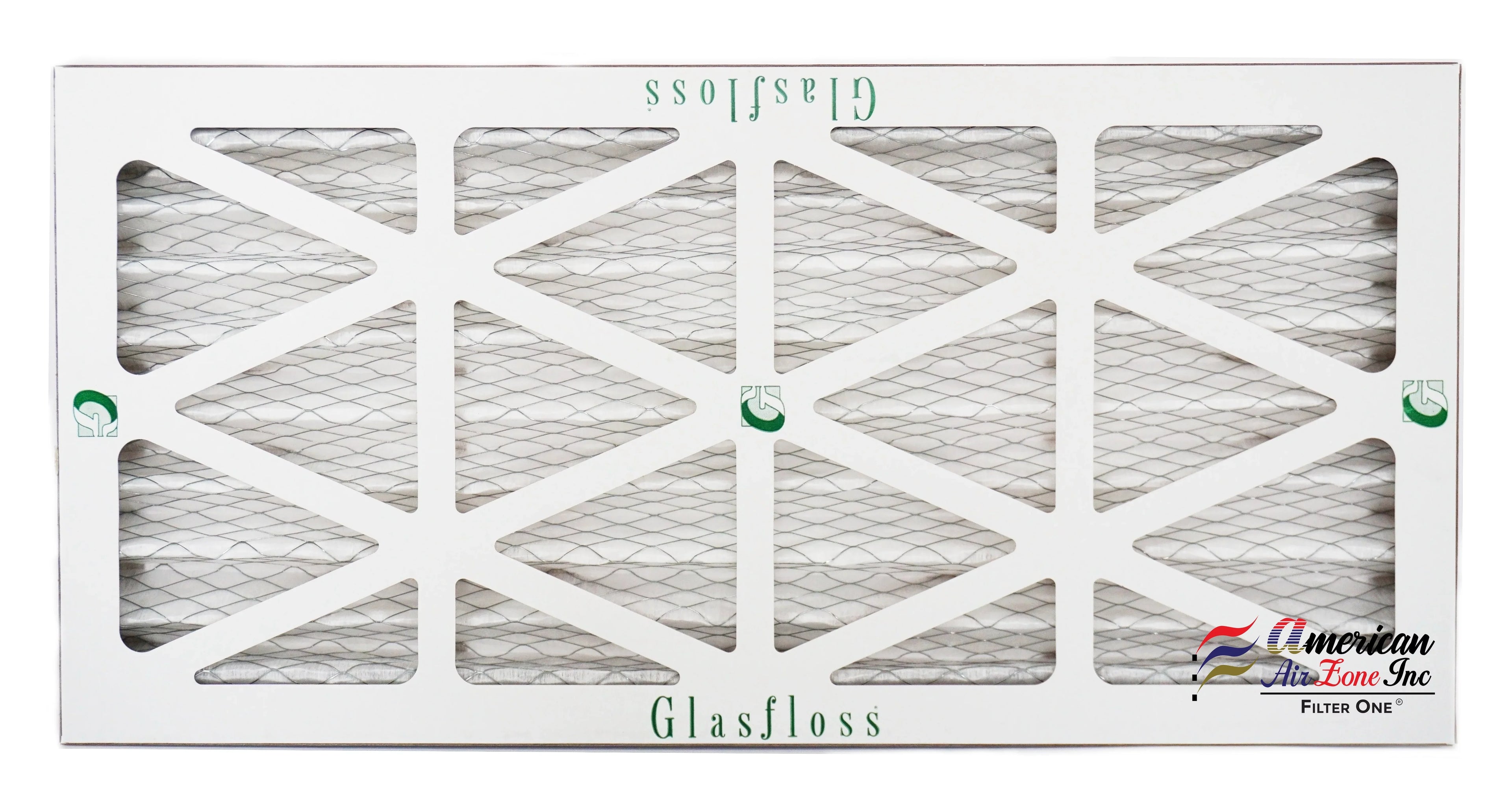 Glasfloss Air Filter 10x24x2 - 2"  10 - (Pack of 4) - Pleated  or  Air Filter - Furnace Air Filter - Home or Office - Made In The .