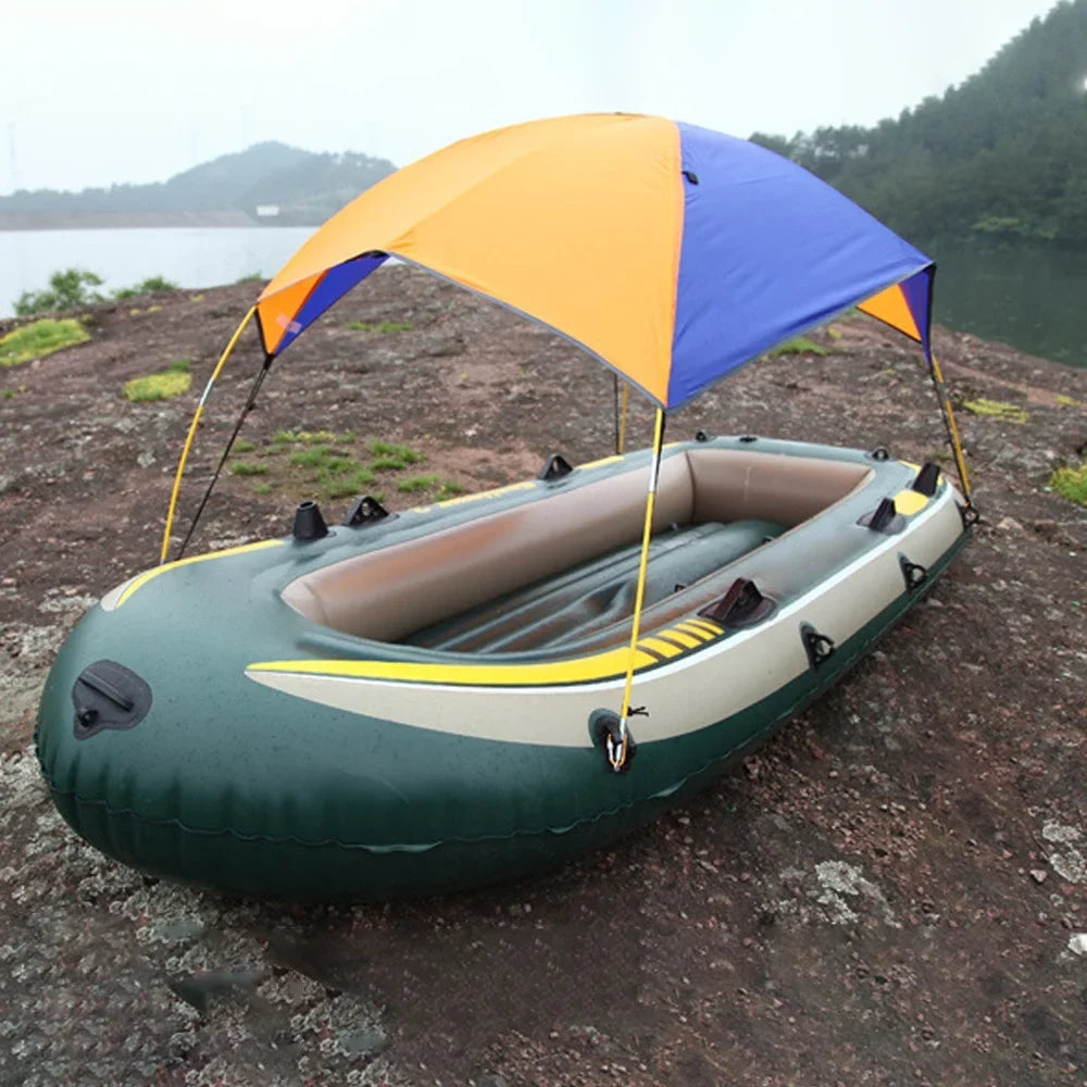 Nebublu awning,Sailboat Cover Boat Shade Canopy Boat Sun Shelter Canopy Boat Stable Easy Install  Canopy Portable Sailboat   Shelter Stable Easy