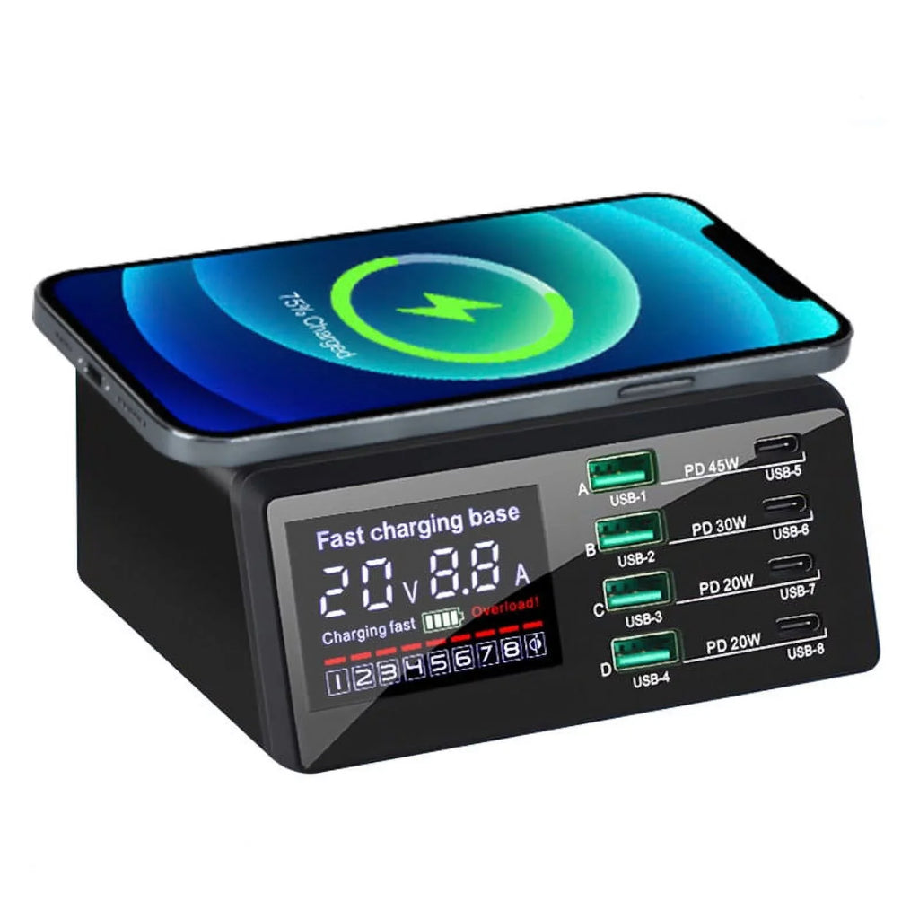 110W  Charger Adapter Wireless Charger Charging Station   C Fast Phone Charger For iPhone 13 12 11 Xiaomi Huawei Samsung