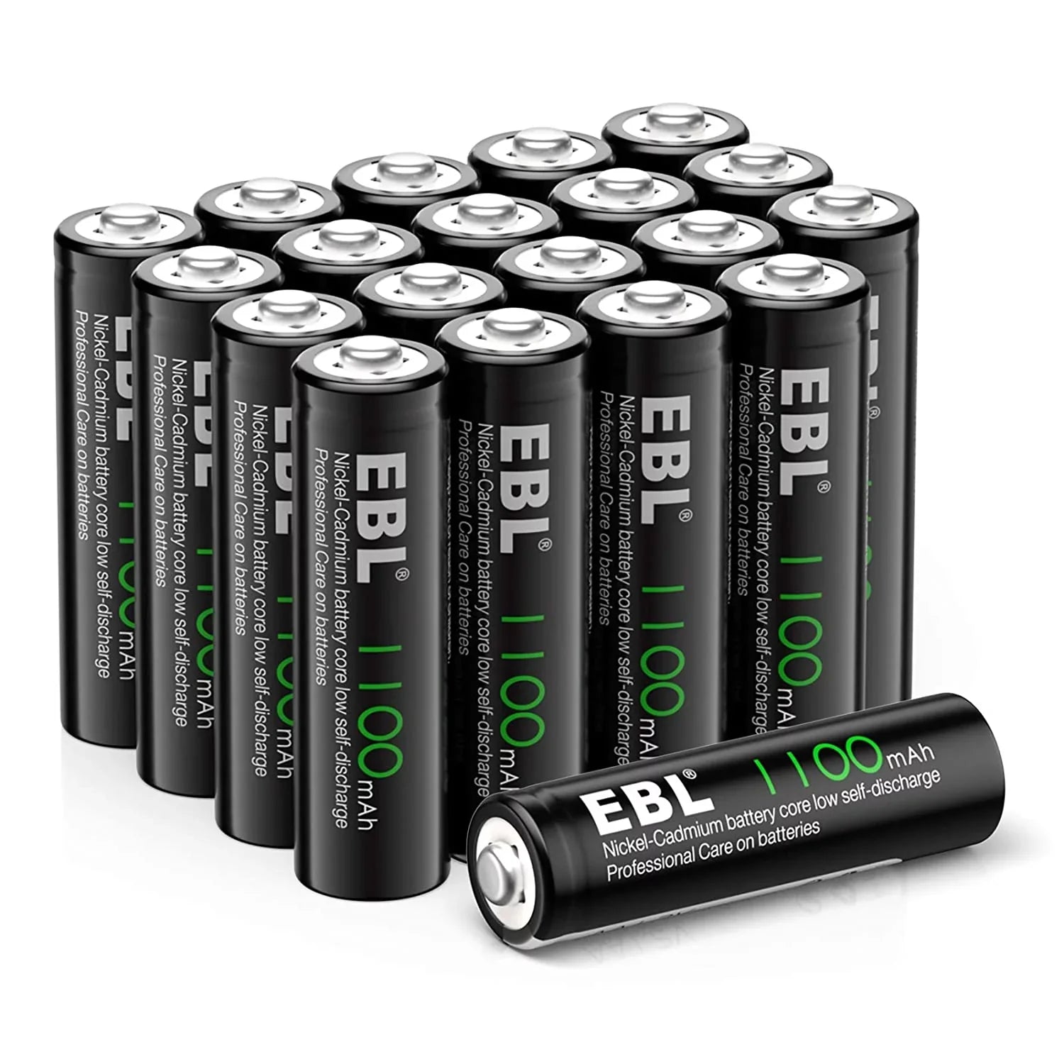 Rechargeable  Batteries (20 Pack), 1.2 Volts Long-Lasting Double a Batteries