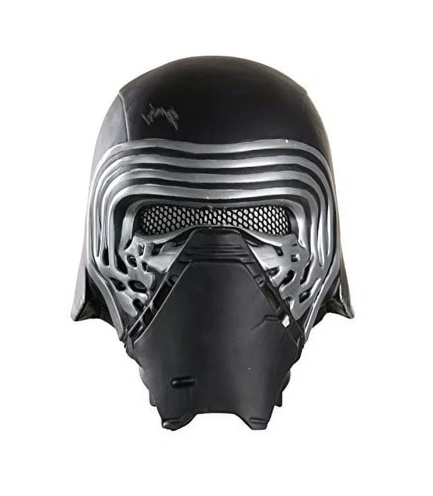 Star Wars Kylo Ren Black Plastic Halloween Costume Mask, for Adult