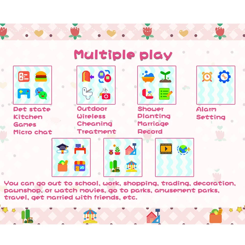 GoolRC Console,Toy Console Kids Toy CartoonHandheld Virtual Console - Handheld Pristin Console Kids CartoonhandheldConsole -Toy Kids Dazzduo Console Cartoon