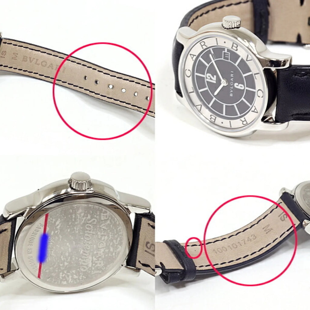 Pre-Owned Bvlgari Solotempo Quartz Stainless Steel Women's Watch ST29S (Good)