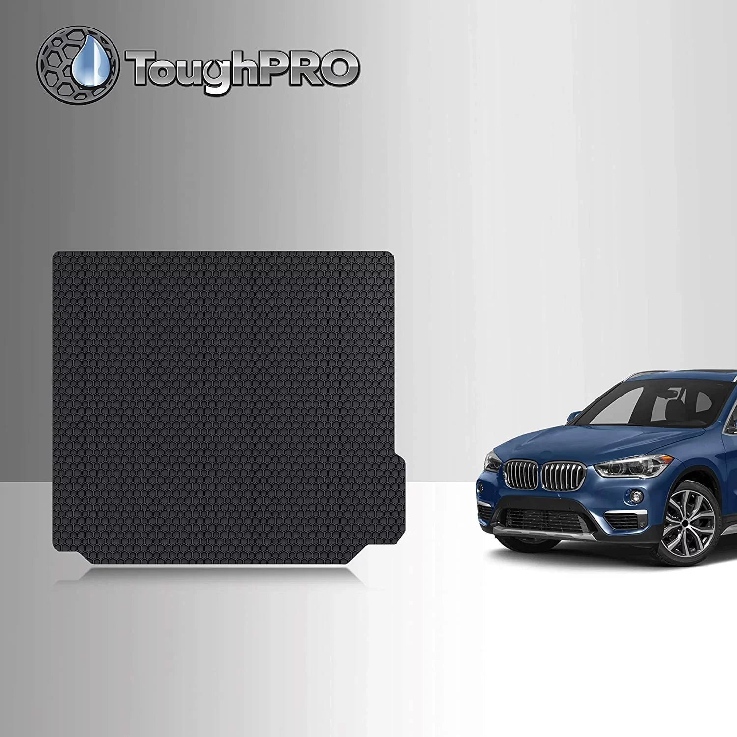 Cargo/Trunk Mat Accessories Compatible with  X3 - with Cargo Tie Down Rails - All Weather - Heavy Duty - (Made in ) - 2021