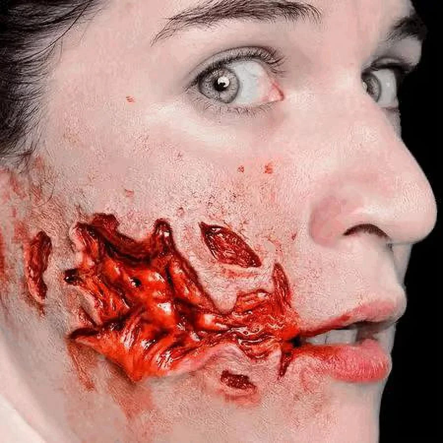 Zombie Makeup 3D  Prosthetics Halloween Makeup - Great for Zombie or Horror Costume Ideas