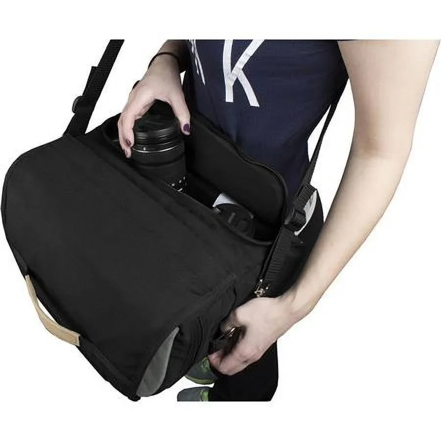 Large Messenger-Style Case for Panasonic GH5 Camera & Lenses