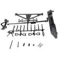 Axial AX80126 RrBumper/TireCarrierSCX10/Poison Spyder/ AXIC4349 Electric Car/Truck Option Parts