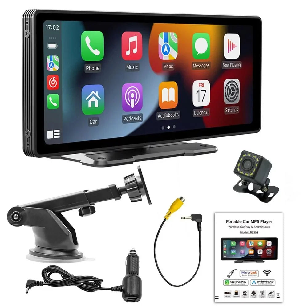 10.26 inch Dash Cam Rear View Camera  Color Screen Carplay And Android Smart Player in Car    Mirror Monitor